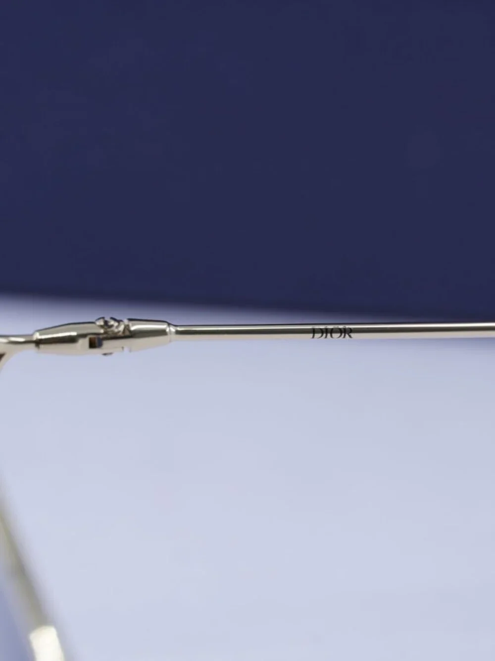 Dior MISSDIOR B1U B0B0 Cat Eye Sunglasses – Gold / Blue
